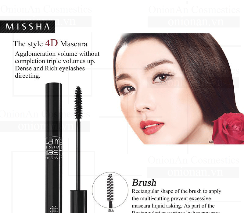 Mascara Làm Dày Mi Không Lem Missha 4D